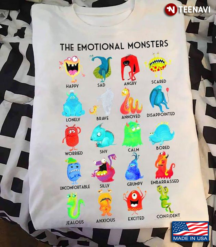 The Emotional Monsters Different Types Of Feelings