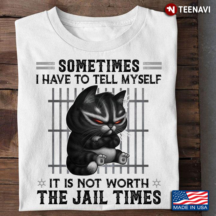 Grumpy Cat Sometimes I Have To Tell Myself It Is Not Worth The Jail Times