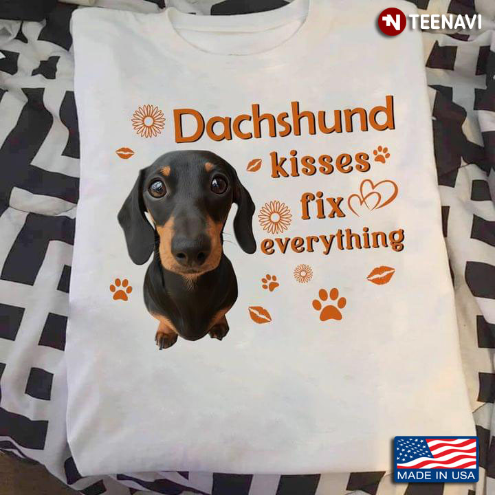 Dachshund Kisses Fix Everything for Dog Lover