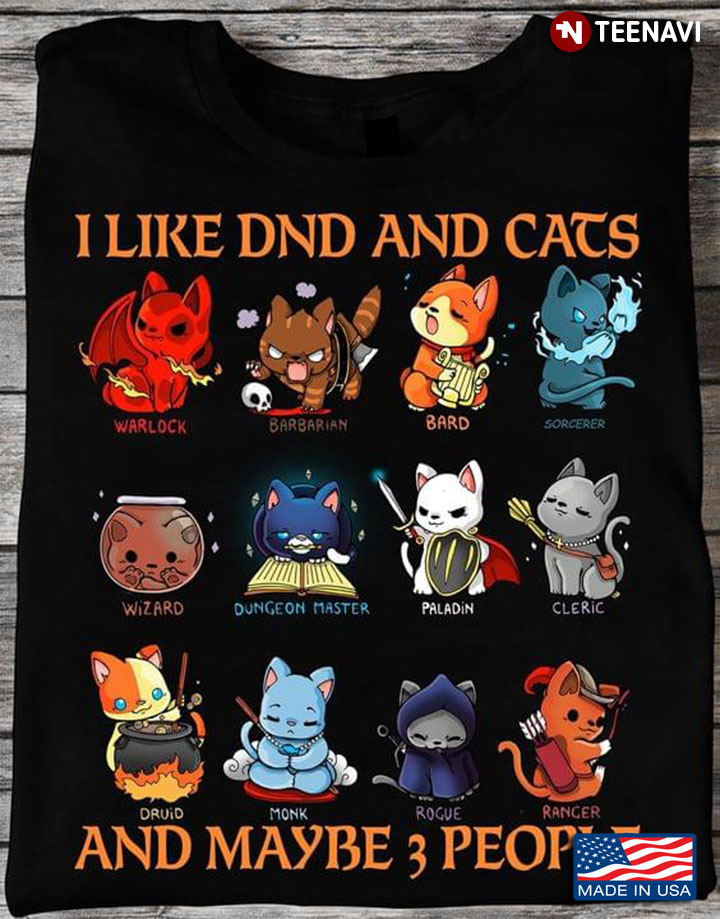 I Like DnD And Cats And Maybe 3 People