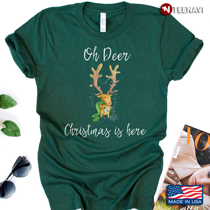 Oh Deer Christmas Is Here for Christmas