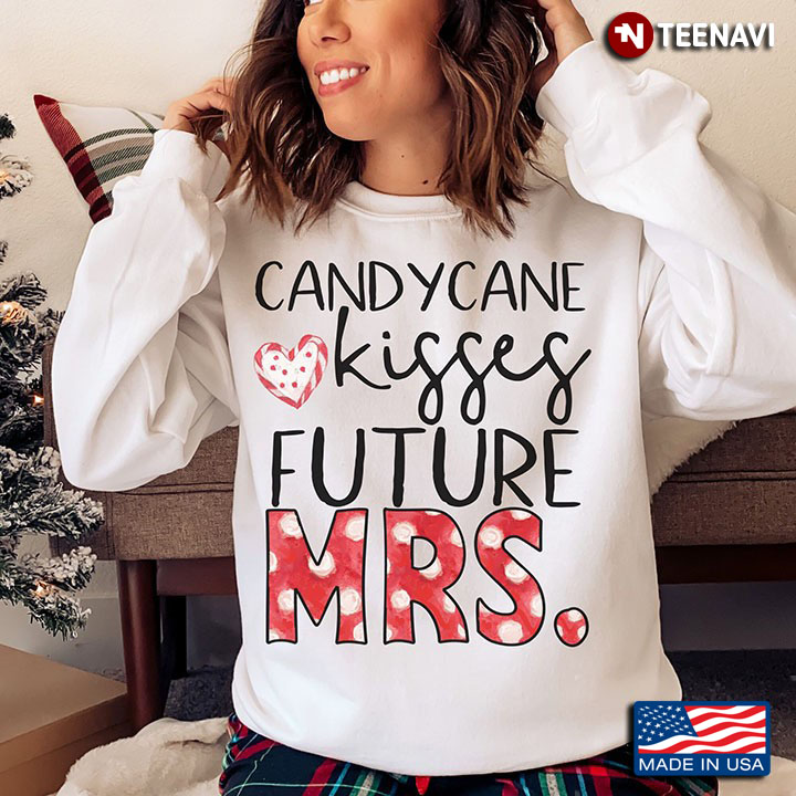 Candy Cane Kisses Future Mrs for Christmas