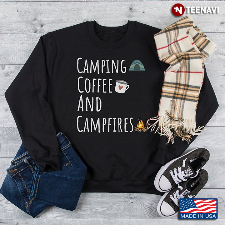 Camping Coffee And Campfires for Camp Lover