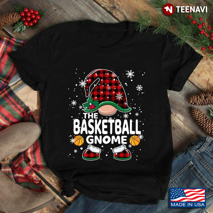 The Basketball Gnome Basketball Lover for Christmas