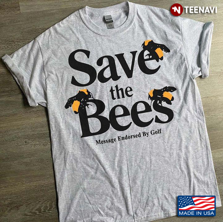 Save The Bees Message Endorsed By Golf