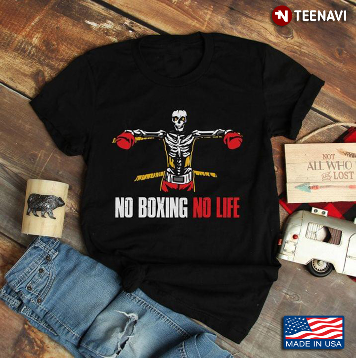 Skeleton No Boxing No Life for Boxing Lover
