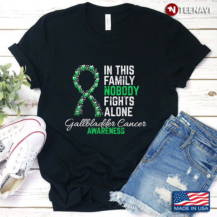 In This Family Nobody Fights Alone Gallbladder Cancer Awareness