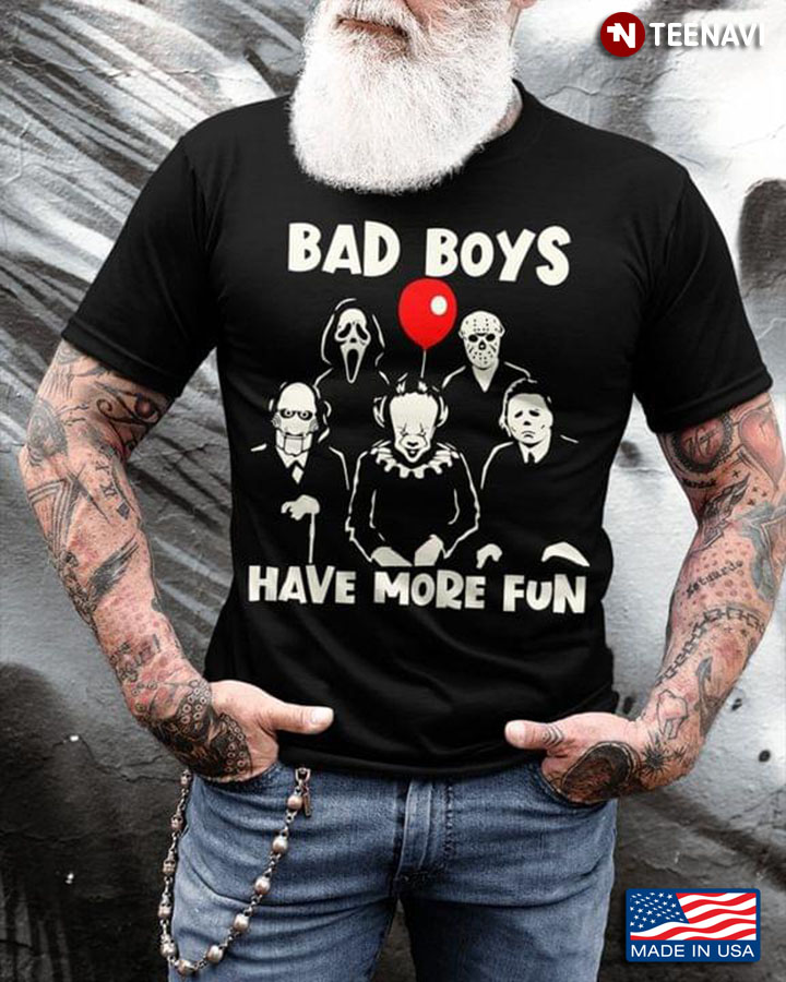 Horror Characters Bad Boys Have More Fun