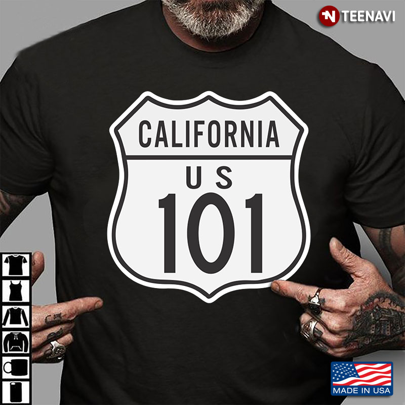 California 101 Highway 101 USA American
