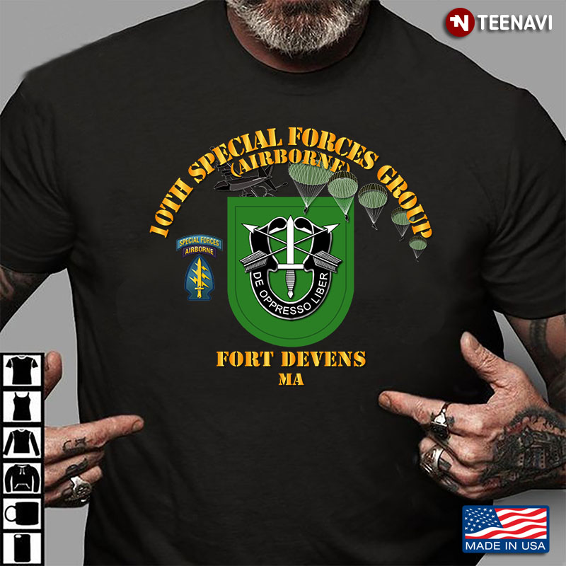 10Th Special Forces Group Airborne Fort Devens MA