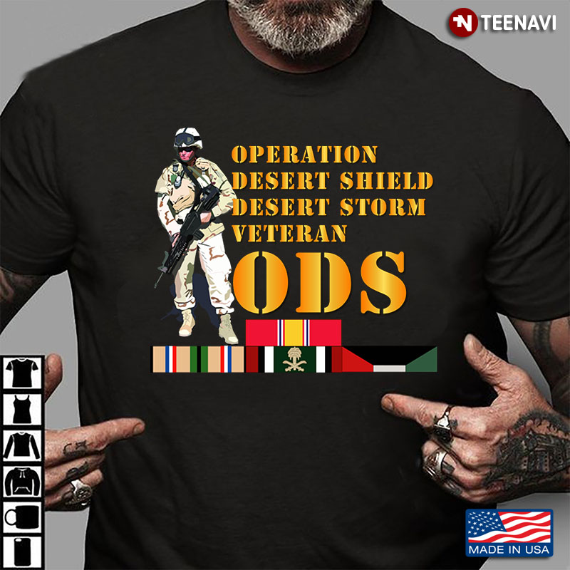 Operation Desert Shield Desert Storm Veteran ODS