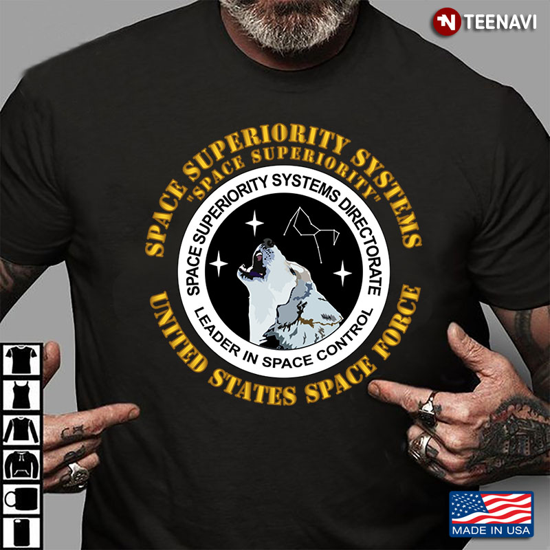 United States Space Force Space Superiority System Directory Leader In Space Control Flashy Wolf