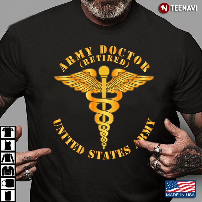 Us Army Medical Corps Hospital Nurse Military Doctor Retired Veteran