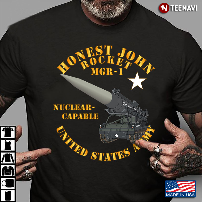 Artillery Honest John Rocket MGR1 Nuclear Capable U.S. Army