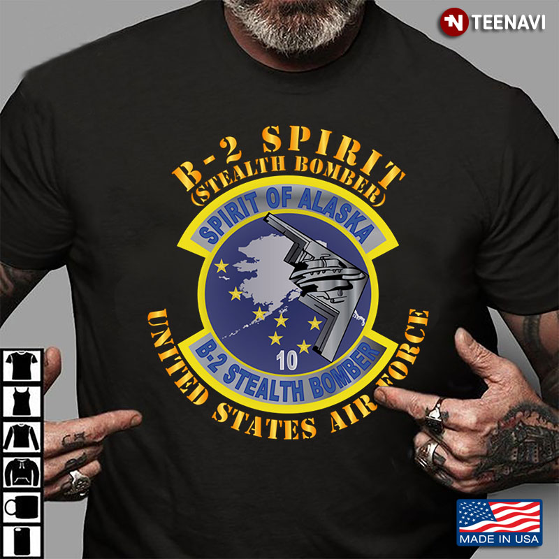 B-2 Spirit United States Air Force Stealth Bomber Spirit Of Alaska US Air Force