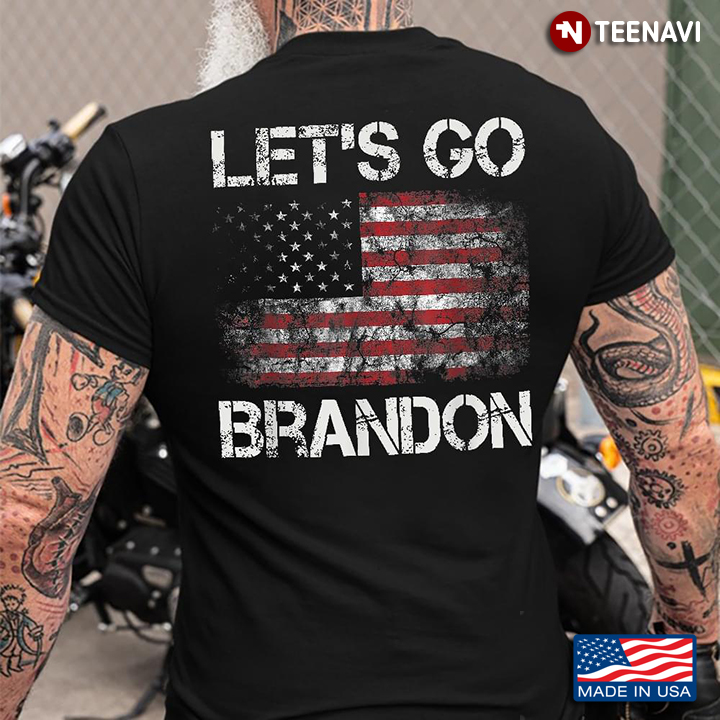 Let’s Go Brandon American Flag Impeach Biden