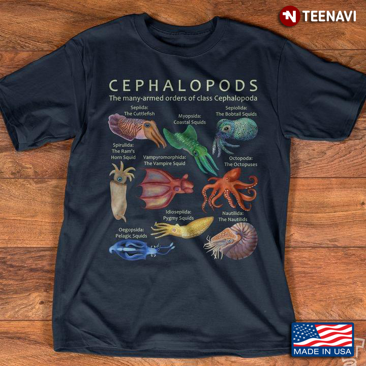 The Cephalopod Octopus Squids Cuttlefish And Nautilus