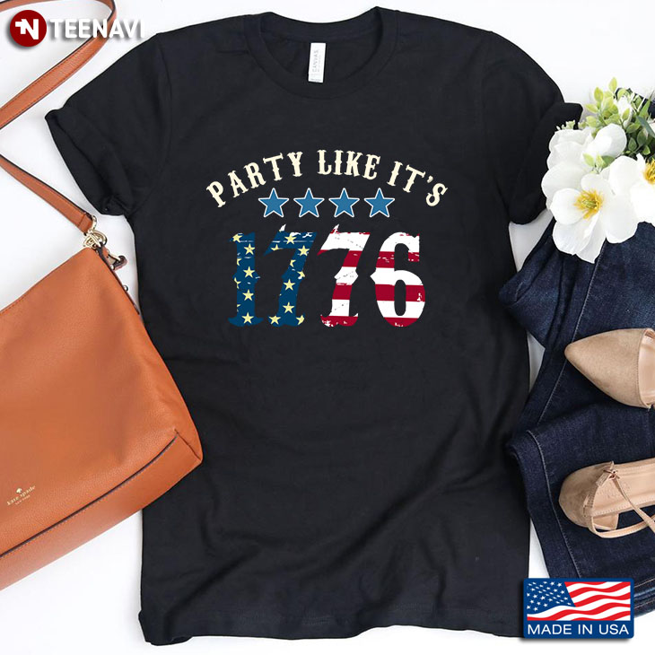Party Like It’s 1776 American Flag 4Th Of July Celebration Gift