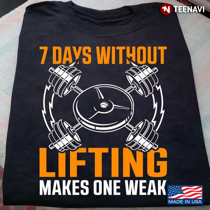 7 Days Without Lifting Makes One Weak Gym Lover