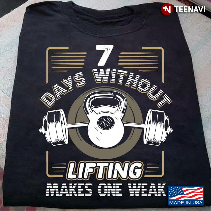 Funny Bodybuilding 7 Days Without Lifting Makes One Weak Gym Lover