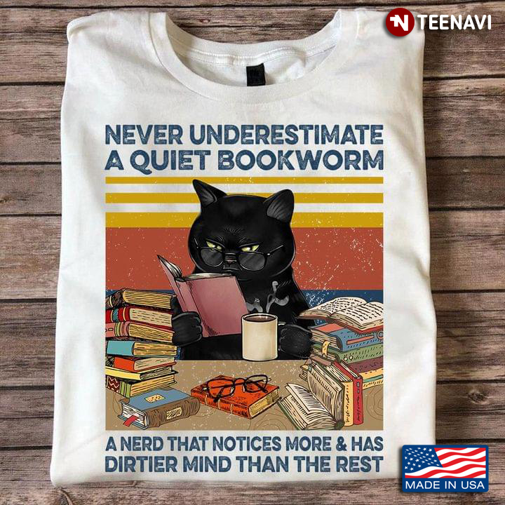Black Cat Never Underestimate A Quiet Bookworm Nerd That Notices More Has Dirtier Mind Than The Rest