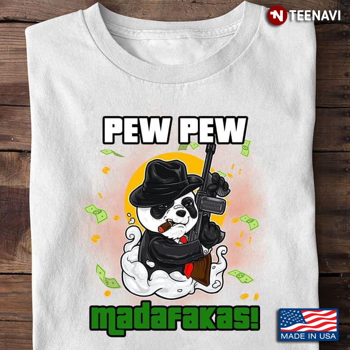 Pew Pew Madafakas Panda Mobster