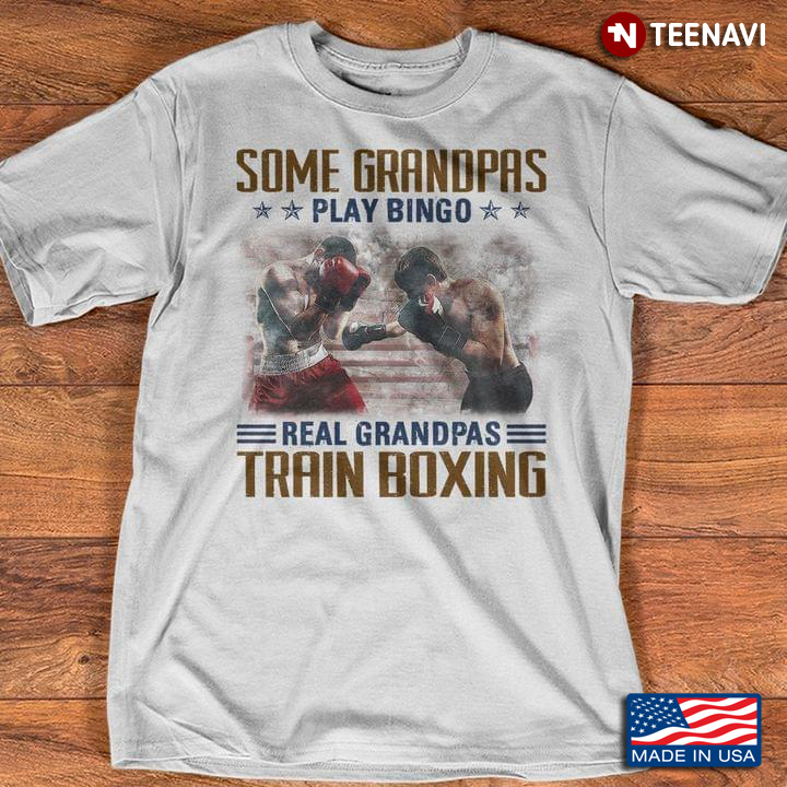 Some Grandpas Play Bingo Real Grandpas Train Boxing