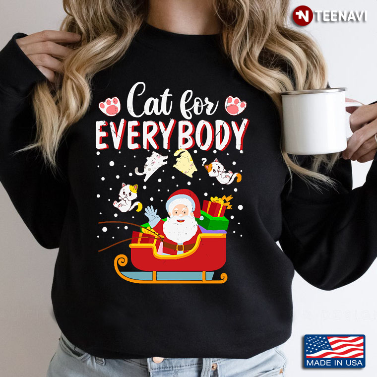 Cats For Everybody Christmas Cute Cat Lover