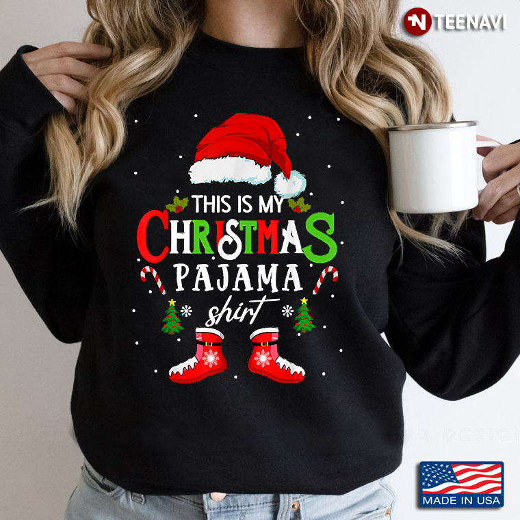 This Is My Christmas Pajama Shirt Elf Version