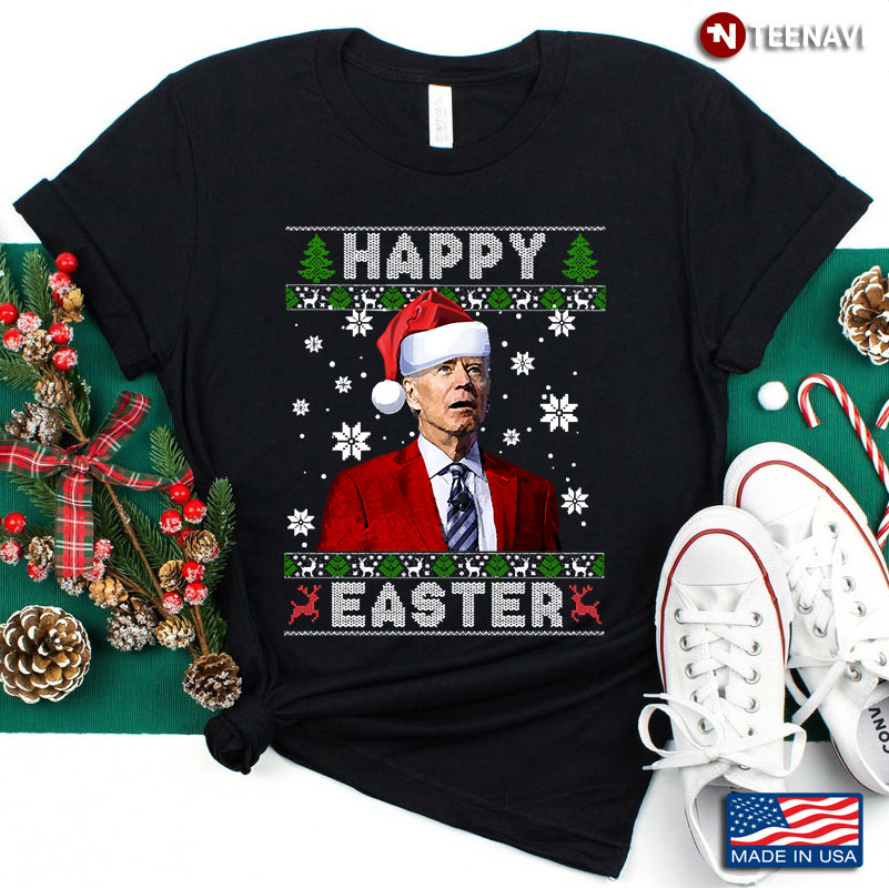 Funny Joe Biden Happy Easter Ugly Christmas