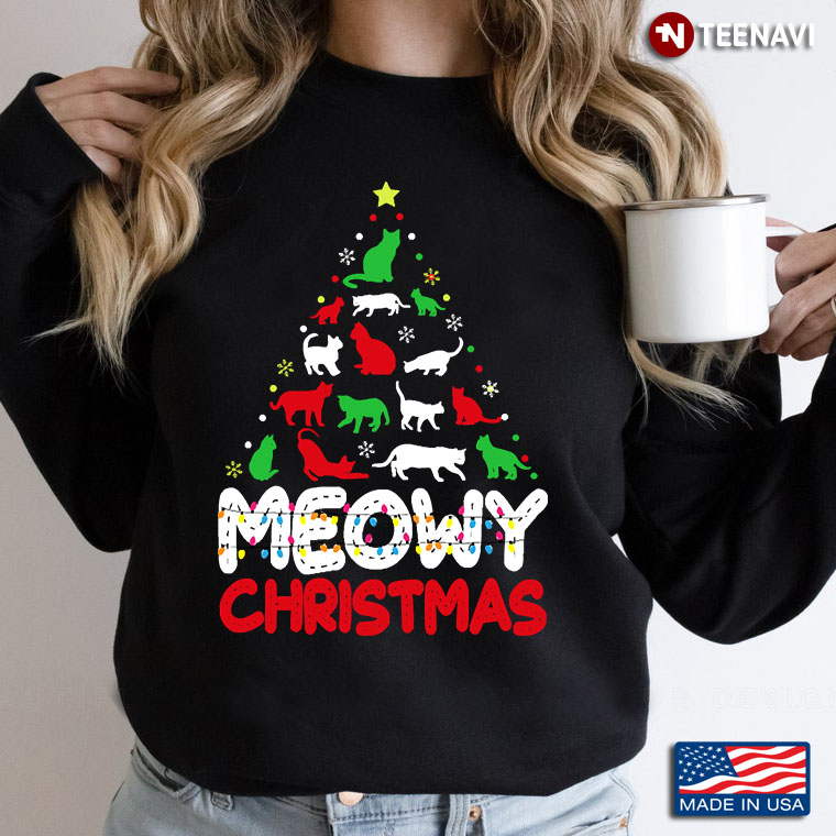 Meowy Christmas Cats Tree