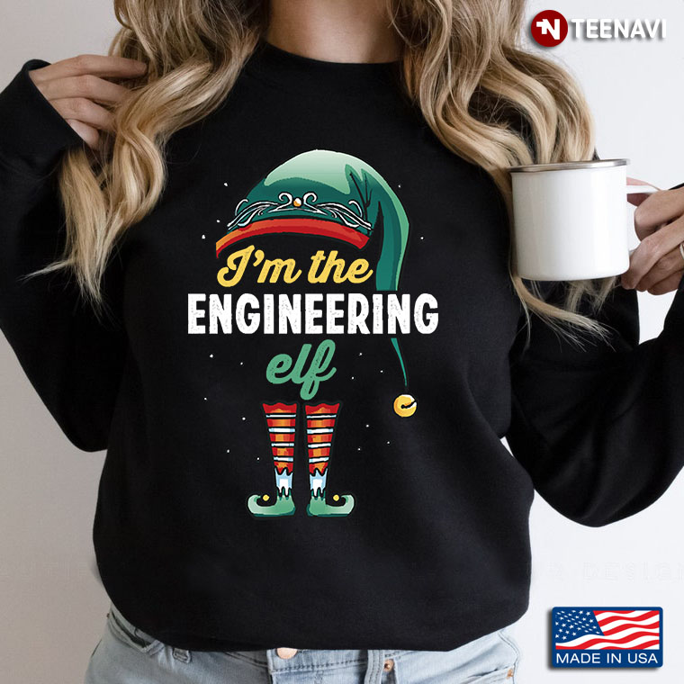 I’m The Engineering Elf Merry Christmas