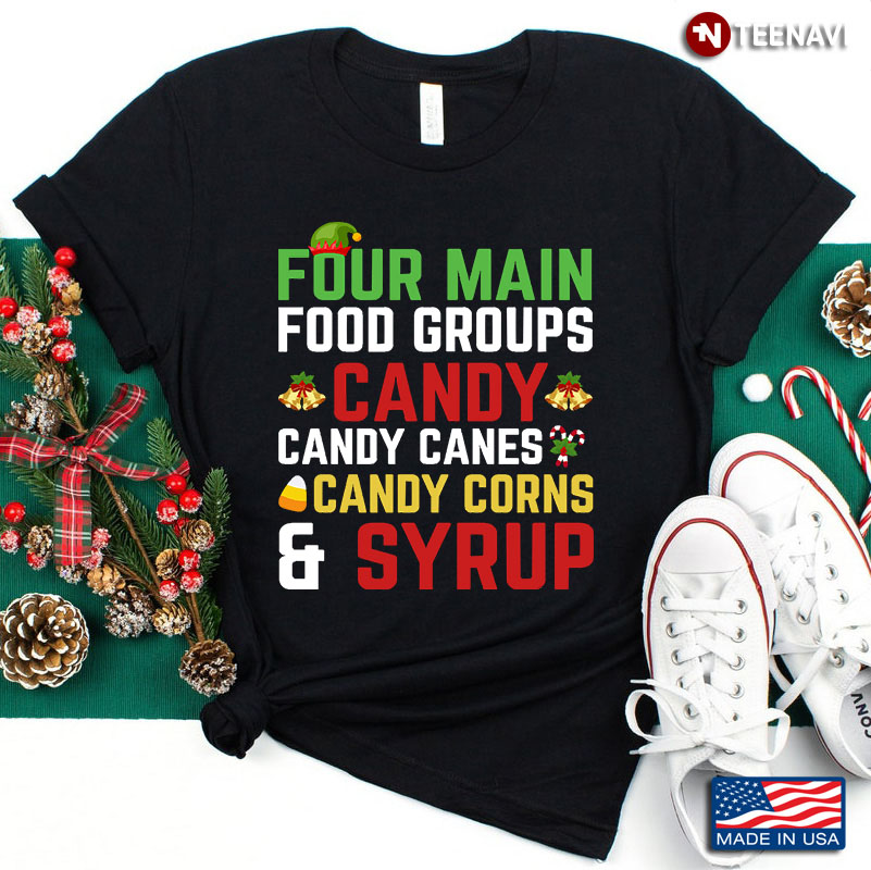 Four Main Food Group Candy Canes Corns Syrup Christmas Gifts