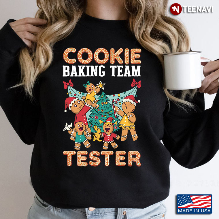 Cookie Baking Team Tester Gingerbread Christmas