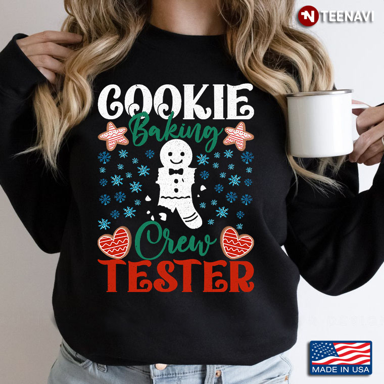 Family Matching Cookie Baking Crew Tester Christmas Holiday