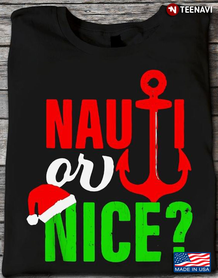 Nauti Or Nice Santa Christmas In July