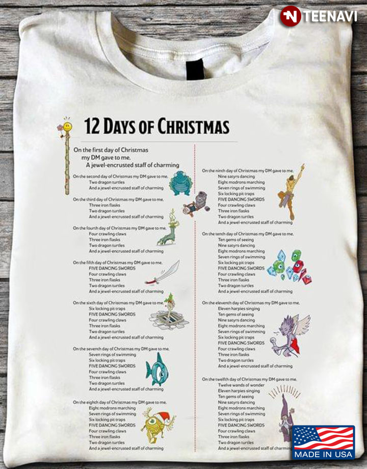 12 Days Of Christmas On The First Day Of Christmas