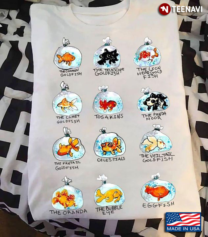 Funny Types Of Goldfish Fish Lover
