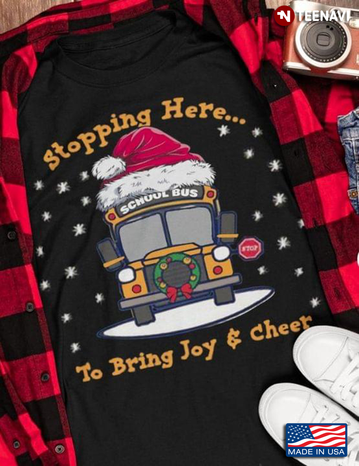 School Bus Stopping Here To Bring Joy And Cheer