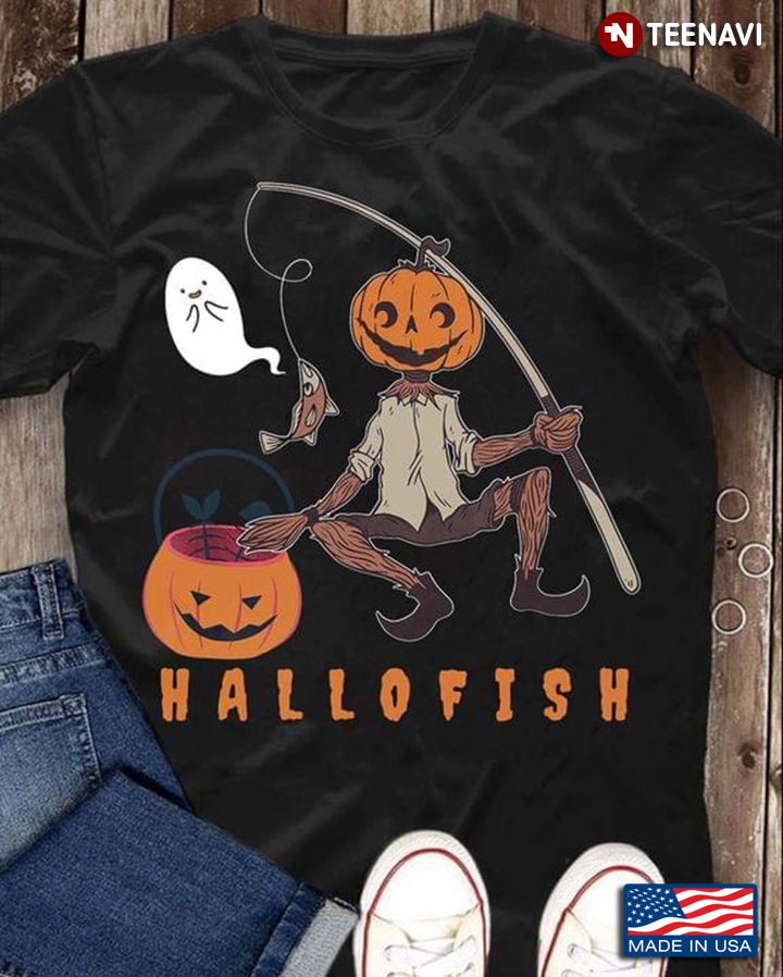 Hallofish Funny Halloween Scarecrow