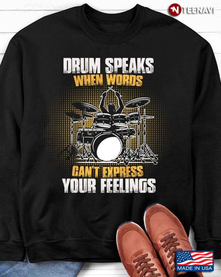 Music Lover Drum Speaks Where Words Can’t Express Your Feelings