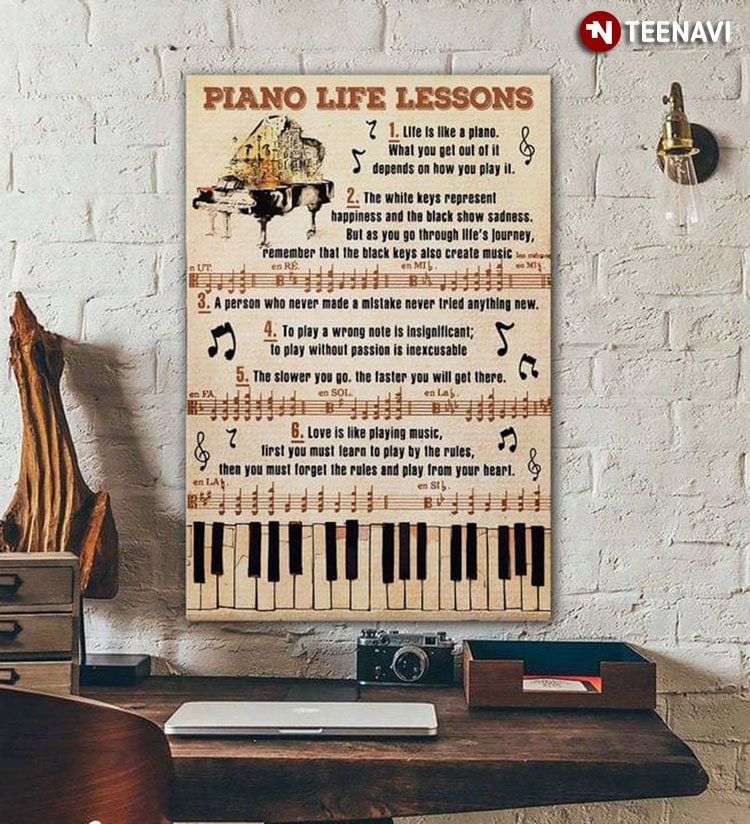 Vintage Piano Life Lessons