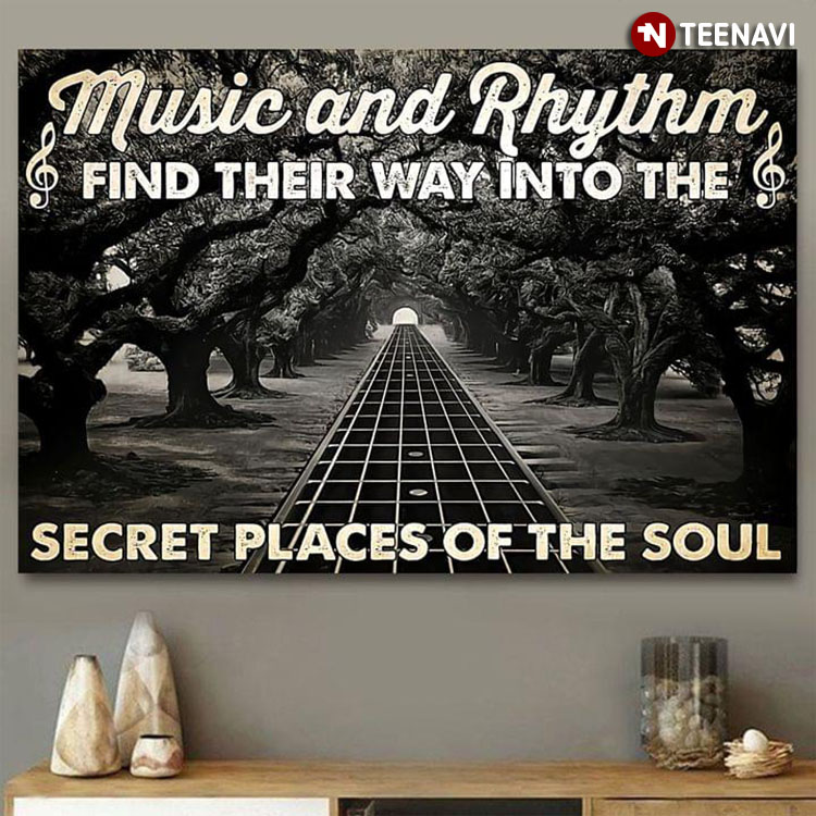 Black & White Theme Music And Rhythm Find Their Way Into The Secret Places Of The Soul