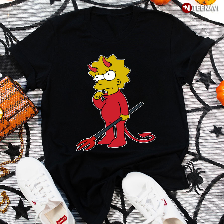 Lisa Simpson Satan for Halloween T-Shirt