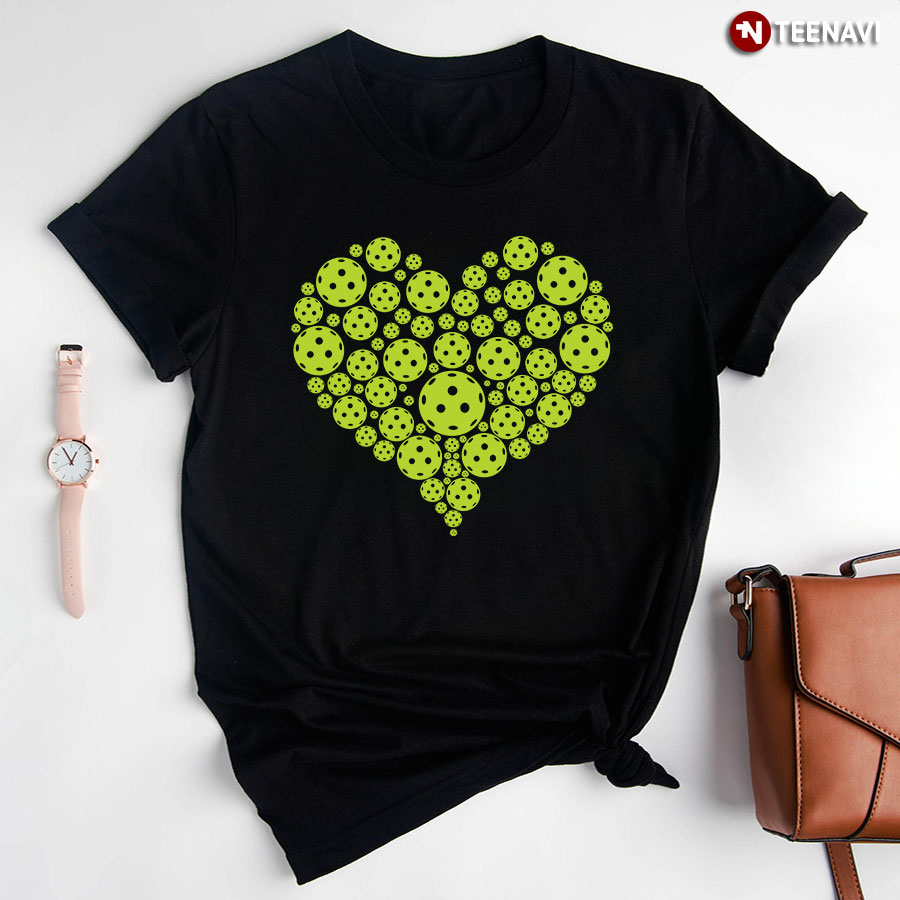 Pickleball Heart Sports Gifts for Pickleball Lover T-Shirt