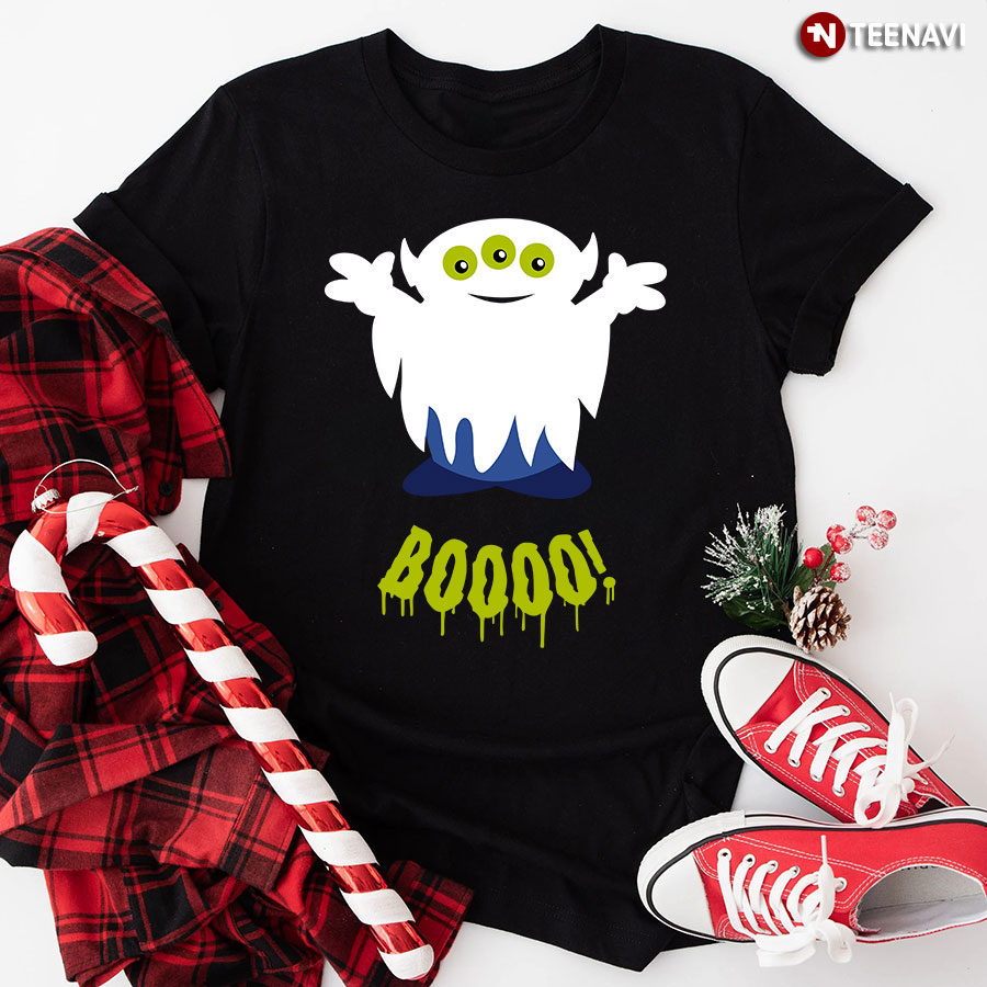 Boooo Aliens Toy Story Cartoon Disney for Halloween T-Shirt