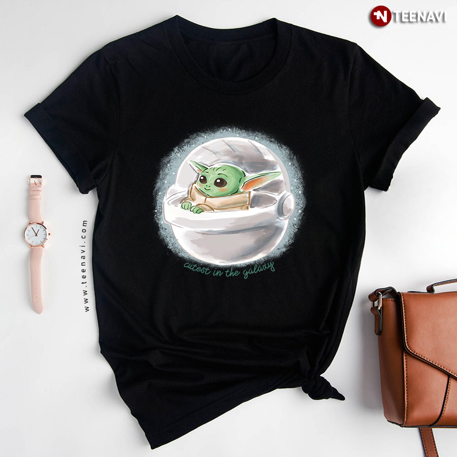 Baby Yoda Cutest In The Galaxy Star Wars T-Shirt