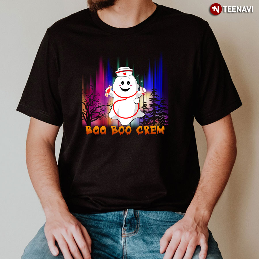 Boo Boo Crew Boo Nurse for Halloween T-Shirt