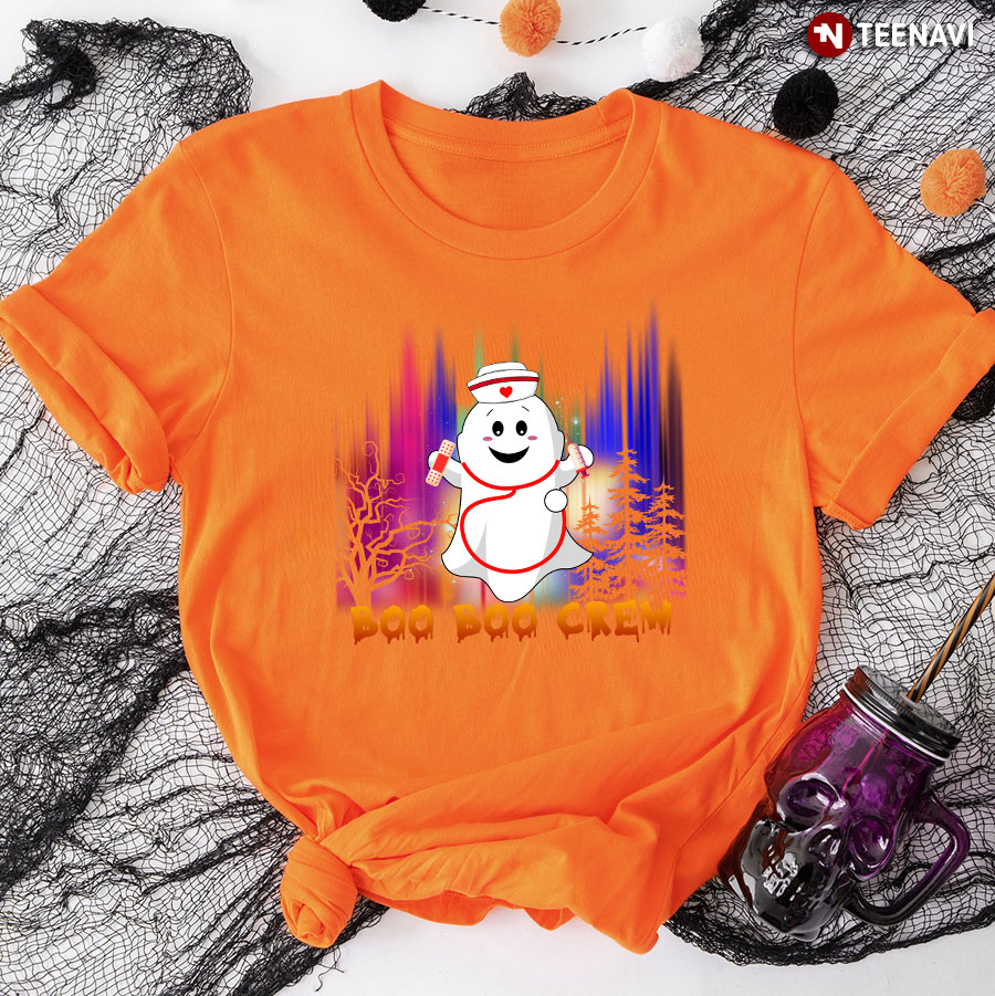 Boo Boo Crew Boo Nurse for Halloween T-Shirt