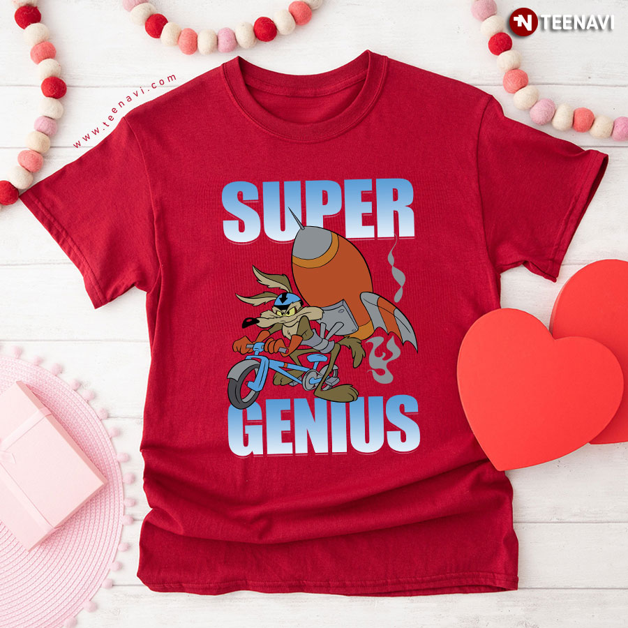 Looney Tunes Wile E. Coyote Super Genius T-Shirt - TeeNavi